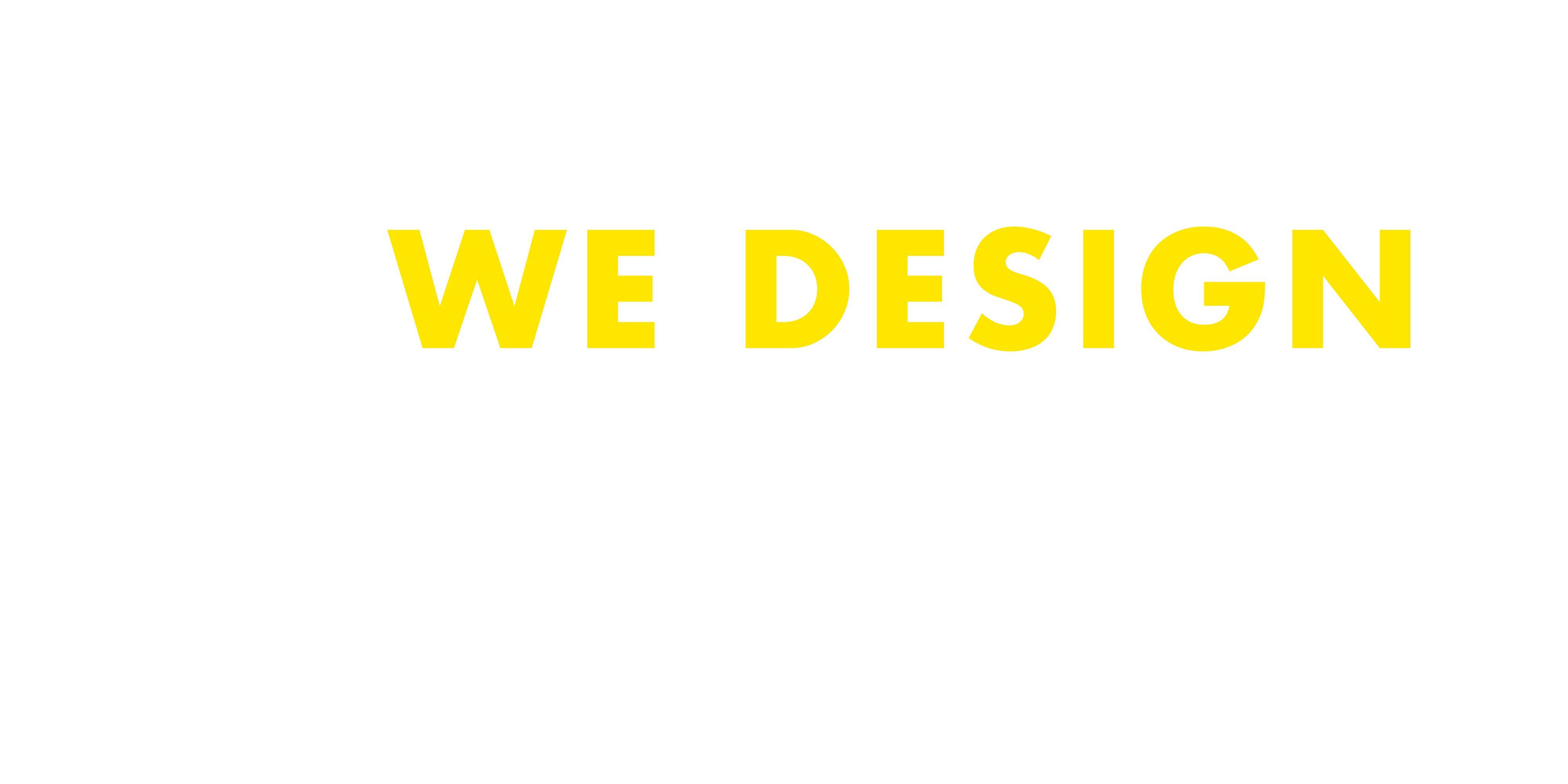 The logo of we design media